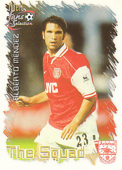 Alberto Mendez Arsenal 1999 Futera Fans' Selection #24